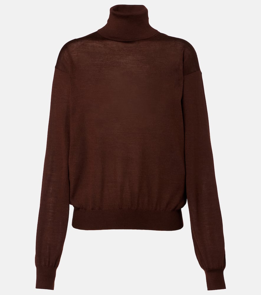 Cashmere, wool, and silk sweater