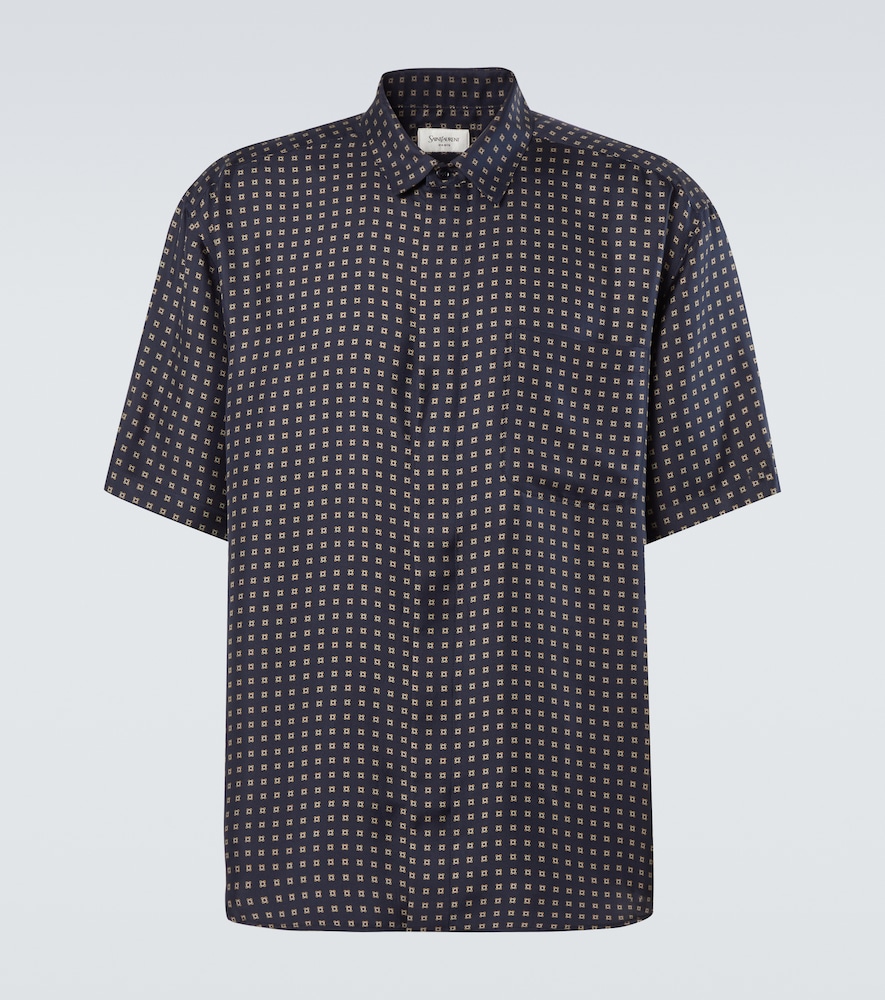Printed Silk Shirt