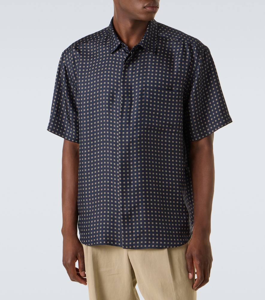 Printed Silk Shirt