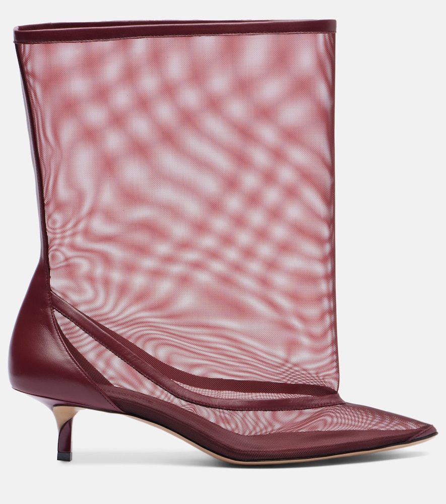  Jacquemus Jacquemus Tourni Mesh Ankle Boots 