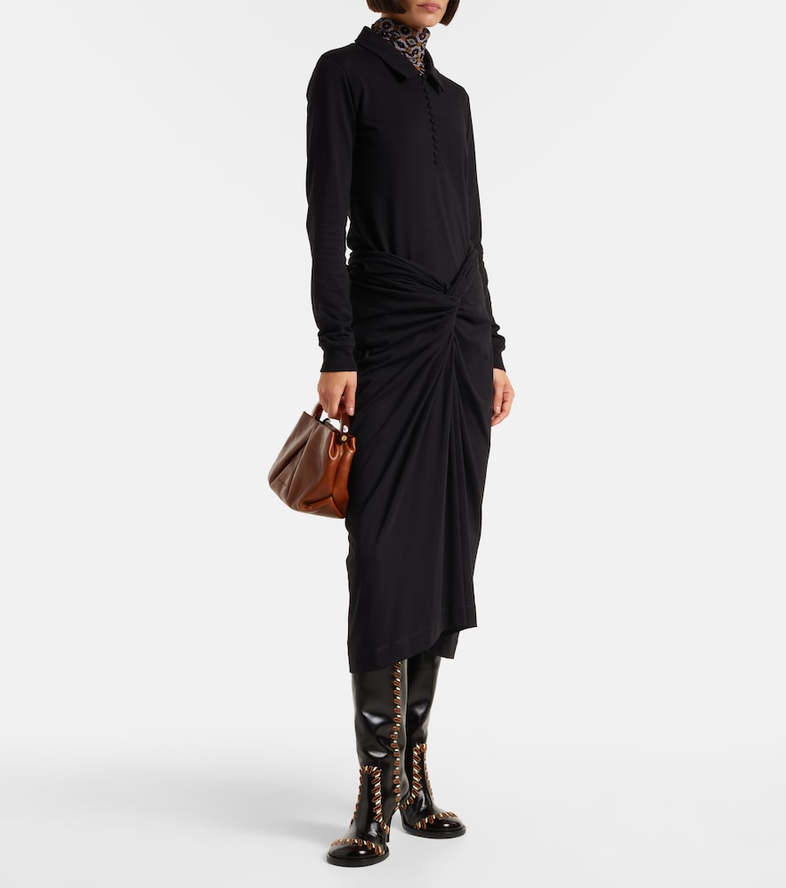 Dries Van Noten Dries Van Noten Polohemd Aus Baumwoll-jersey 