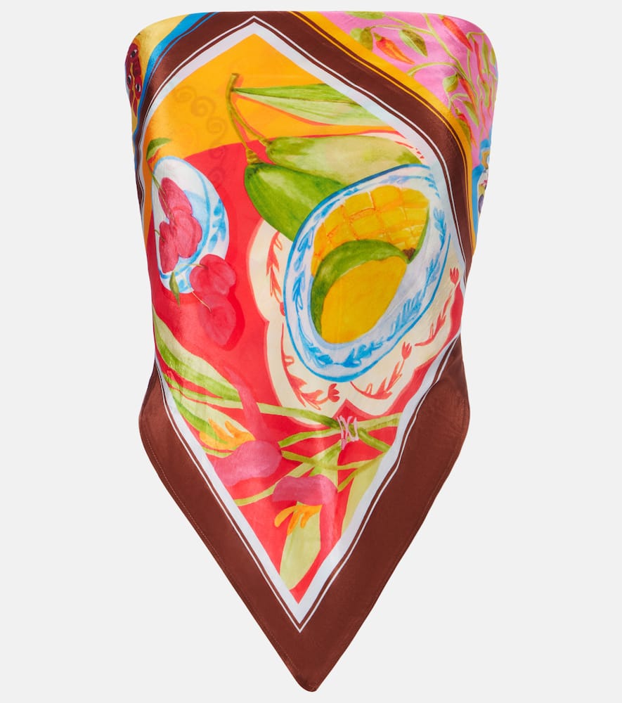 Summer Picnic printed top