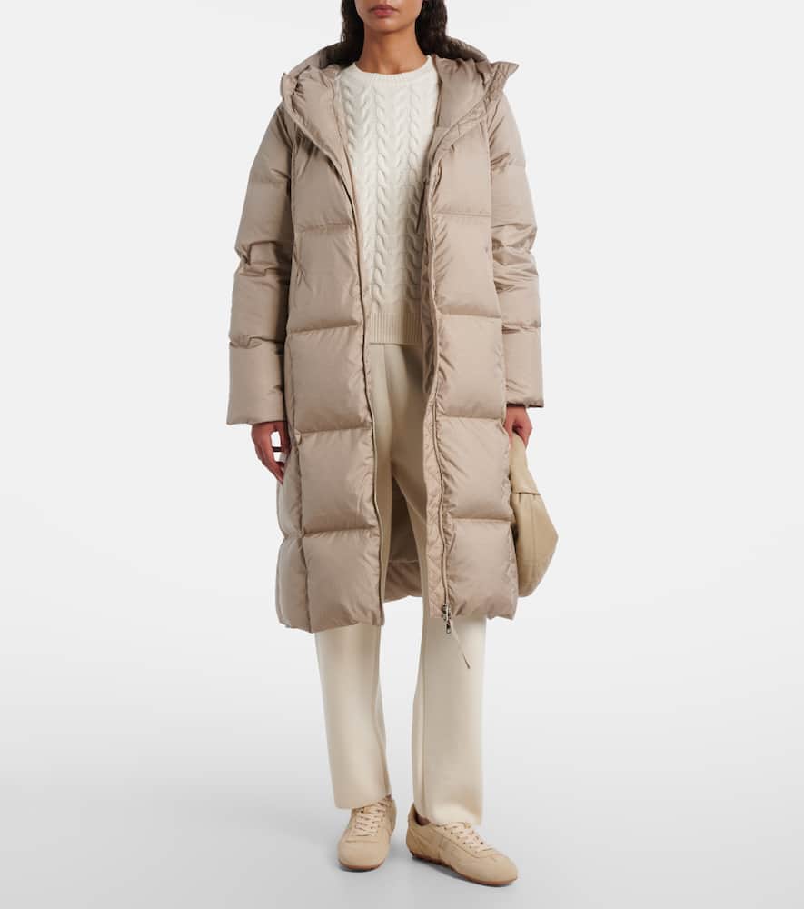 Varley Katya Down Coat In Neutral