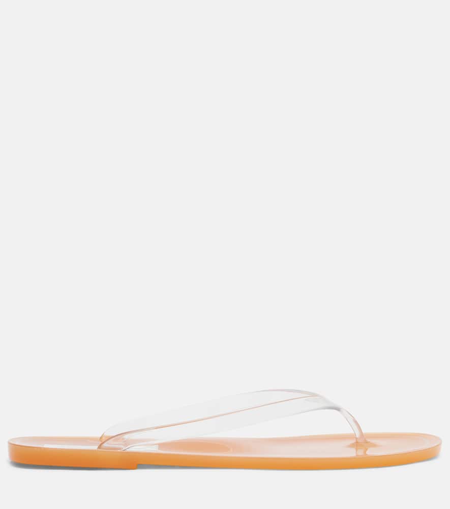 Christopher Esber Jo Pvc Flip Flops In Orange