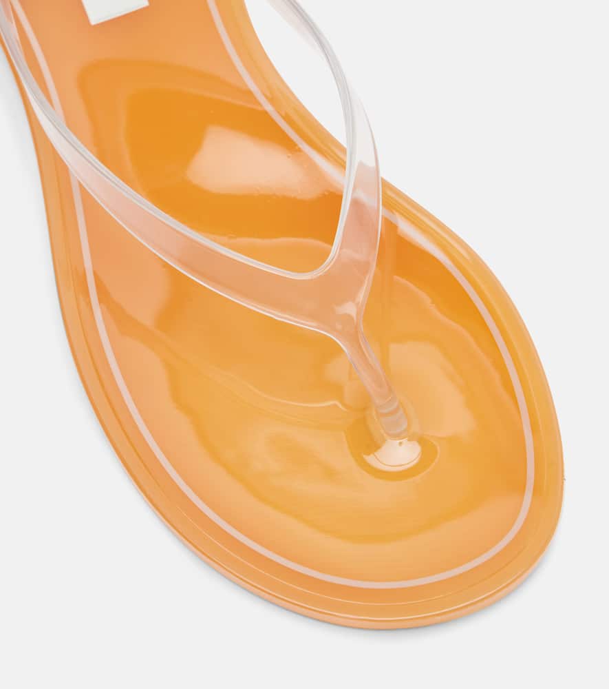 Christopher Esber Jo Pvc Flip Flops In Orange