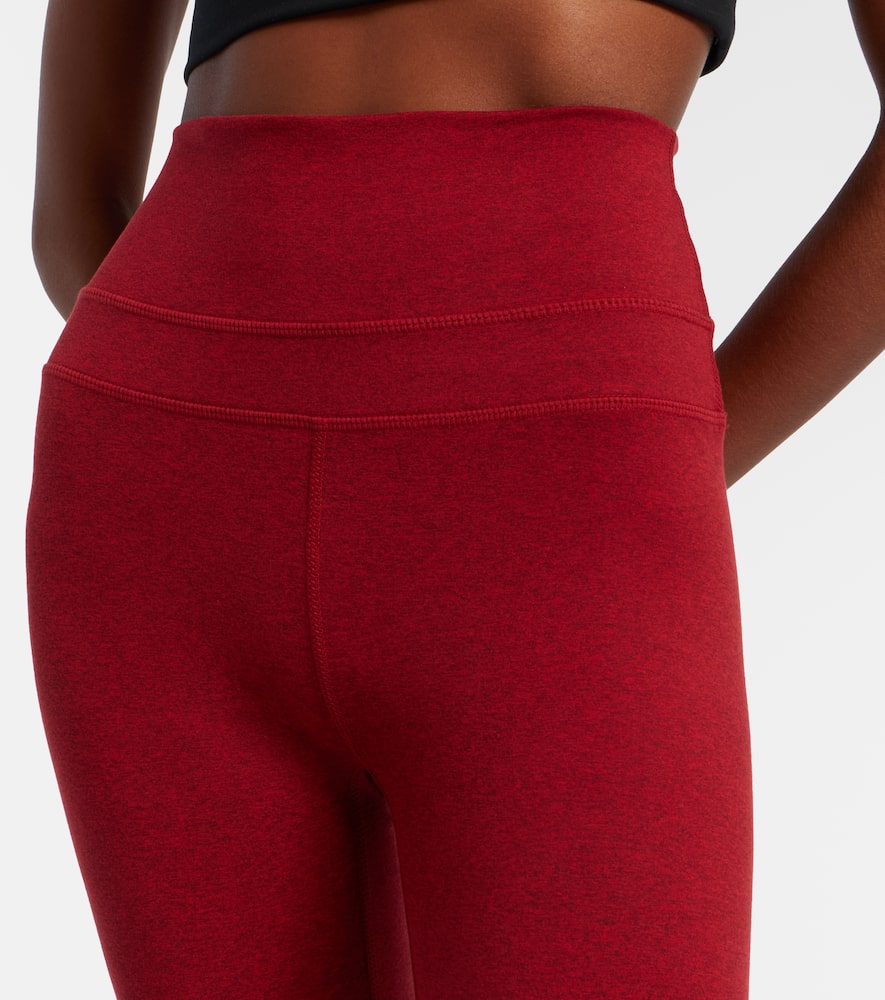 Varley Always Warm Jersey Leggings In Burgundy