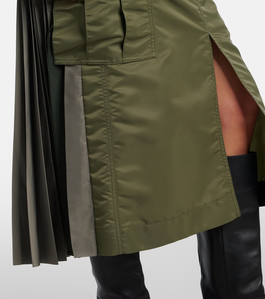 Pleated Midi