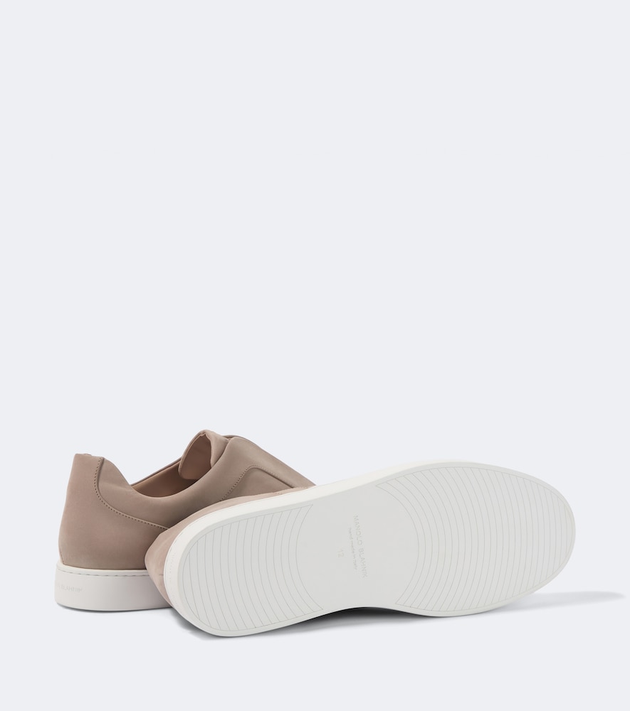  Manolo Blahnik Manolo Blahnik Slip-ons Agilio Aus Leder 
