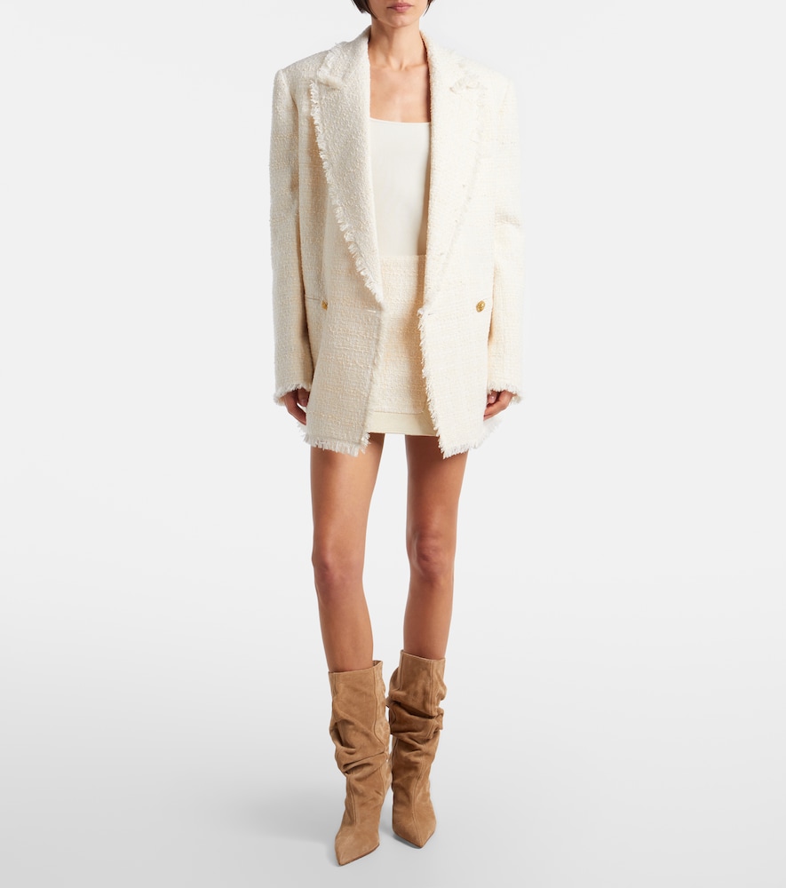 Balmain Tweed miniskirt