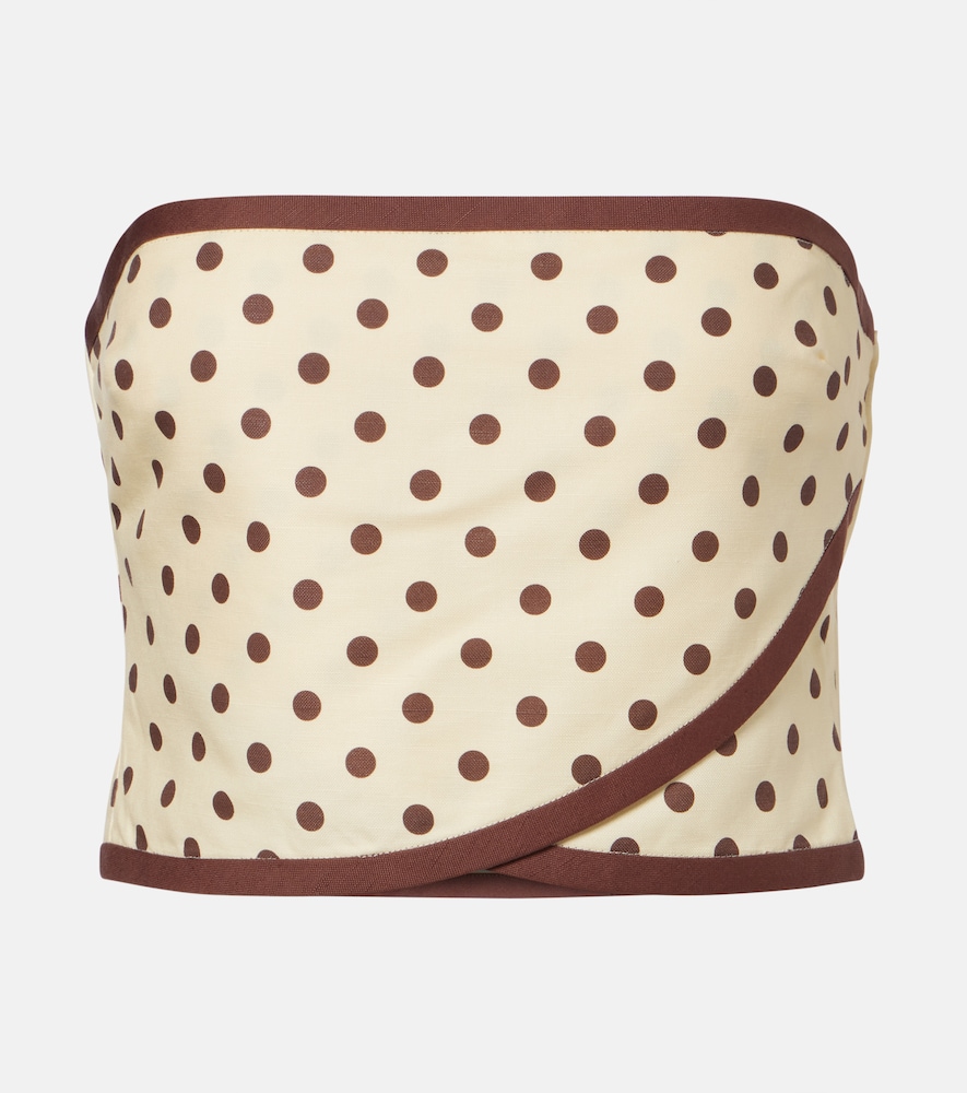 Posse Top court Bowie en lin et coton 135 €