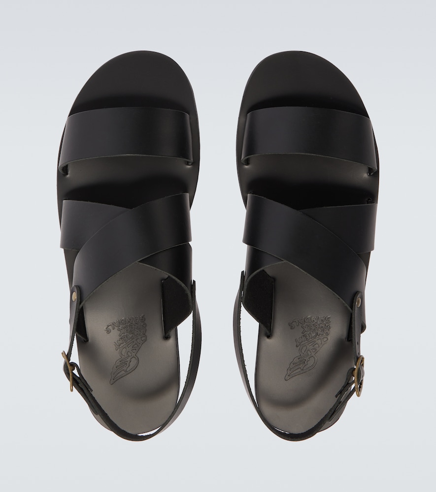  Ancient Greek Sandals Ancient Greek Sandals Slingback-sandalen Miltos Aus Leder 
