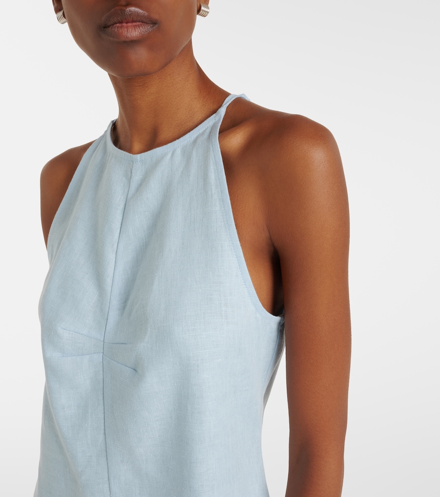  Asceno Asceno Antigua Linen Minidress 
