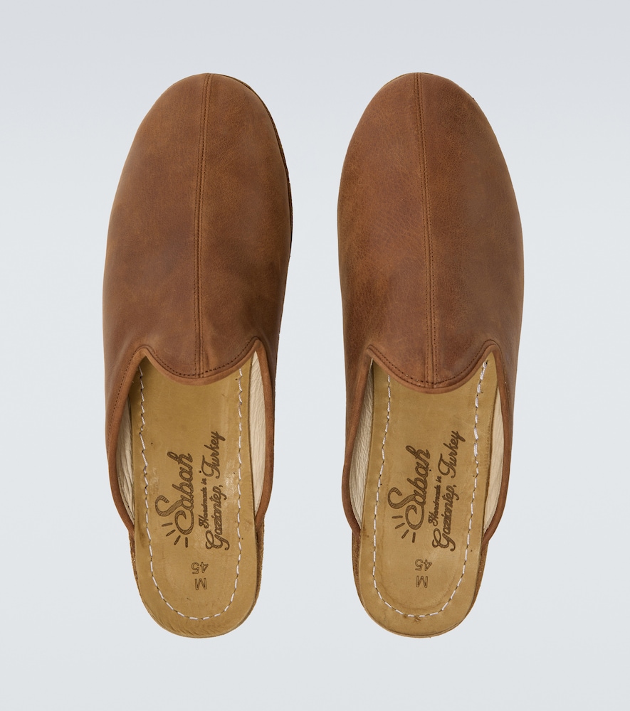  Sabah Sabah Slippers Baba Aus Leder 