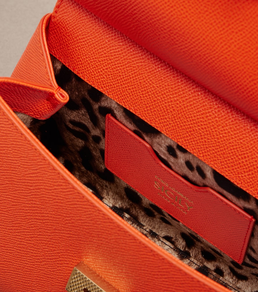  Dolce&gabbana Dolce&gabbana Henkeltasche Sicily Small Aus Leder 