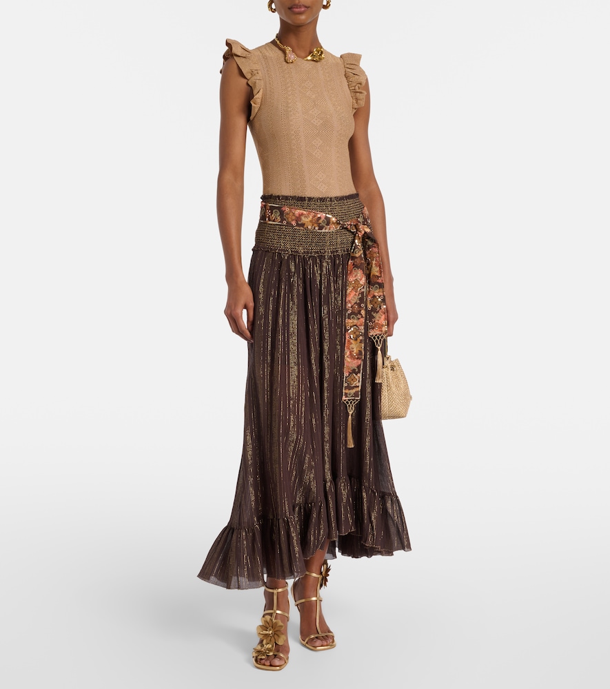  Zimmermann Zimmermann Midirock Aster Aus Lamé 
