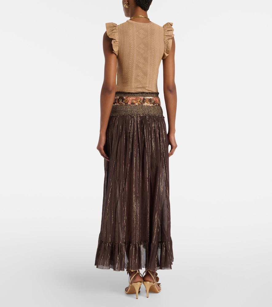 Zimmermann Zimmermann Midirock Aster Aus Lamé 