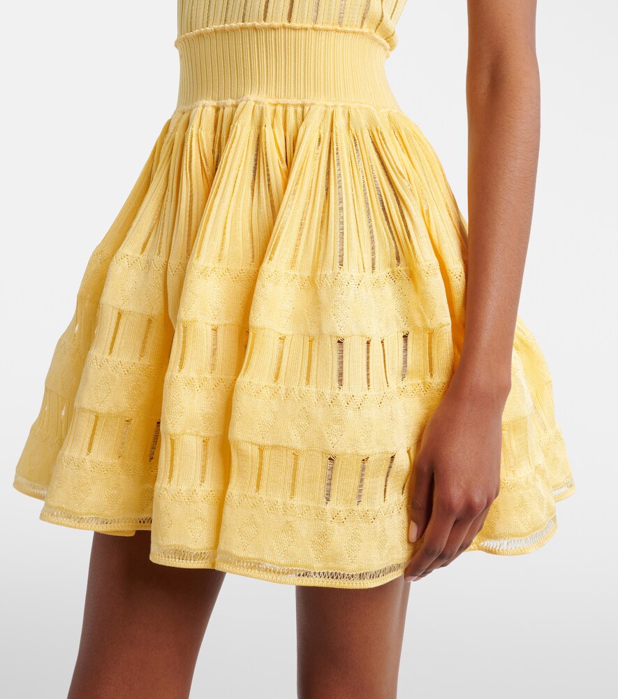  Alaia Alaia Knitted Minidress 