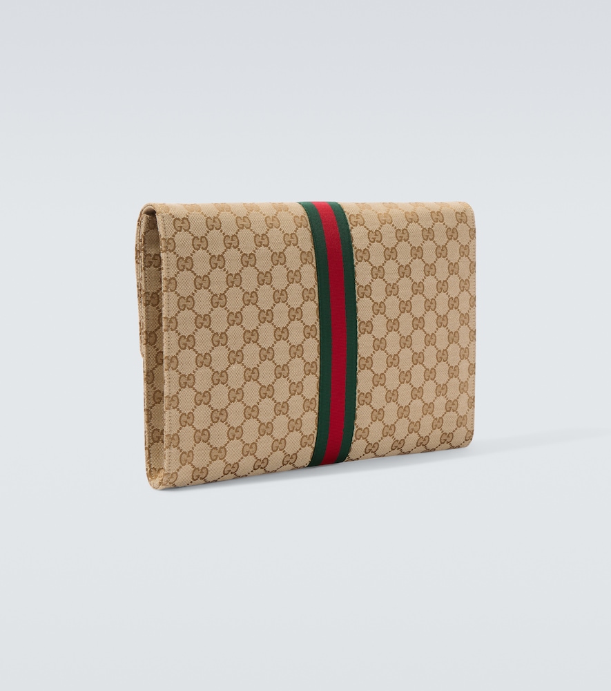  Gucci Gucci Etui Gg medium Aus Canvas 