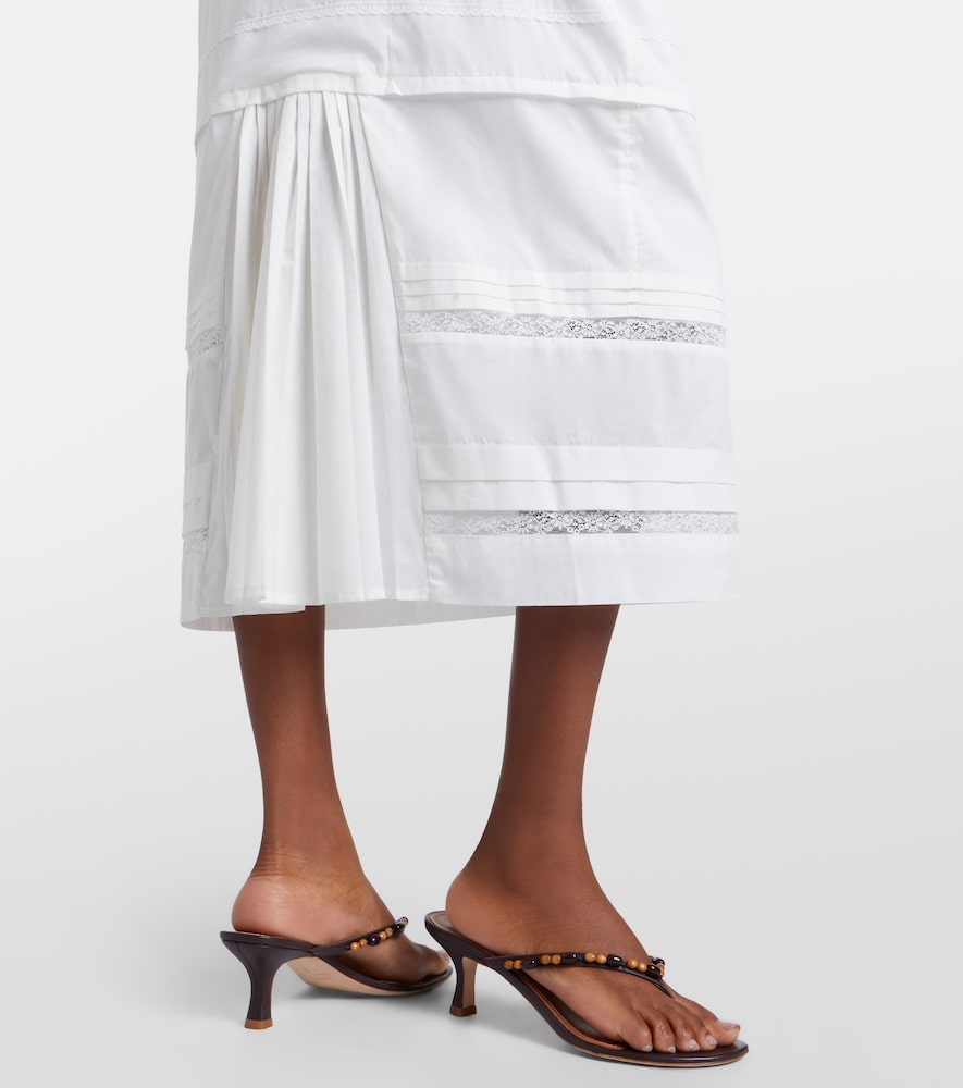 Staud Corinna embroidered cotton voile midi dress | Thumbnail 5 Staud Corinna embroidered cotton voile midi dress | Thumbnail 5