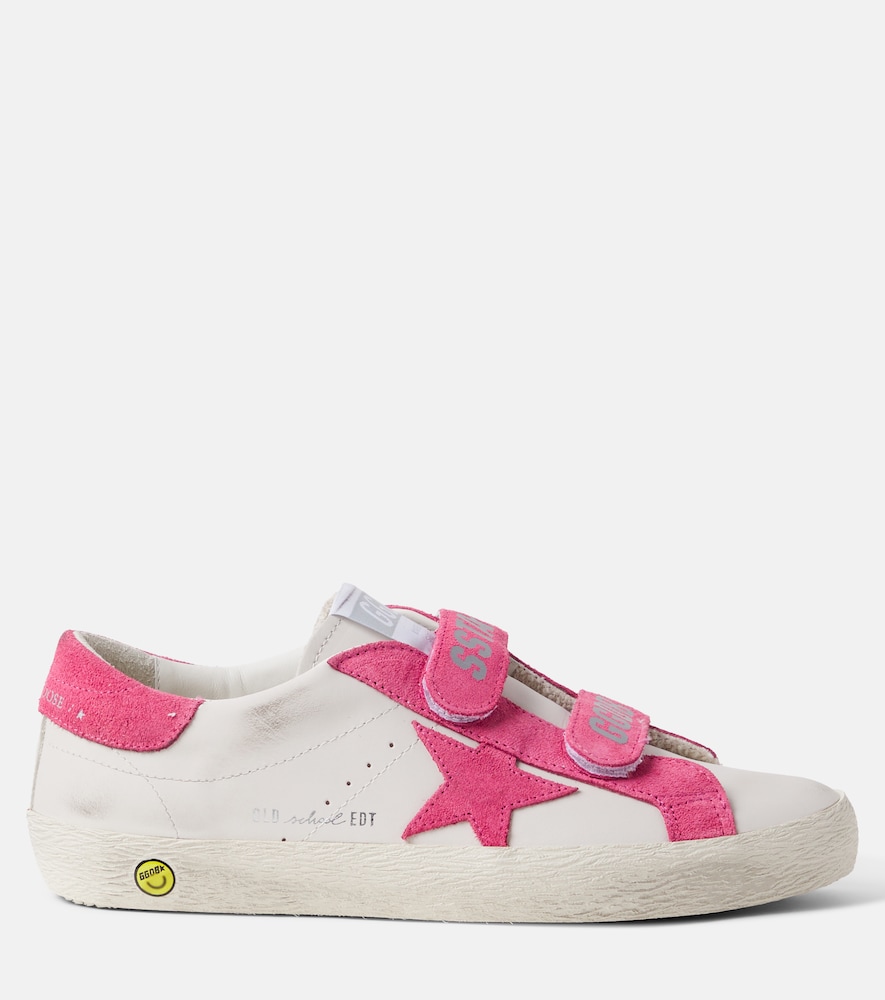 Golden Goose Kids Golden Goose Kids Sneakers Old school Aus Leder Mit Veloursleder 