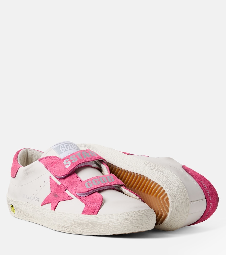  Golden Goose Kids Golden Goose Kids Sneakers Old school Aus Leder Mit Veloursleder 