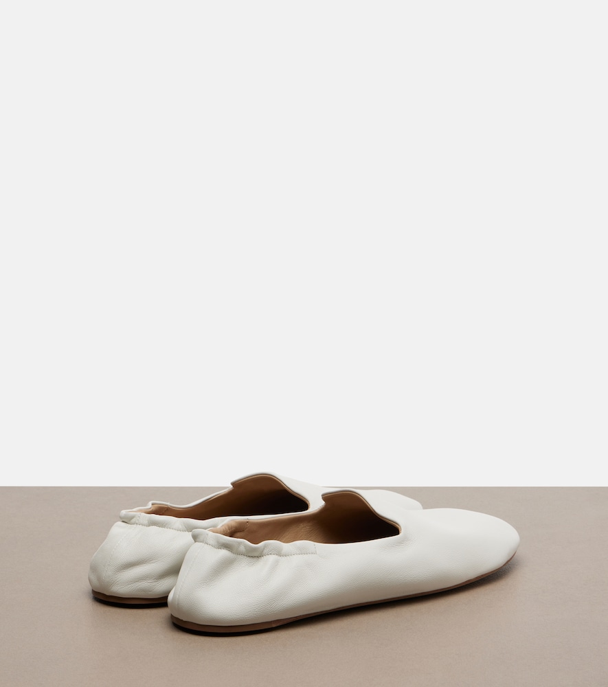  The Row The Row Casa Leather Slippers 