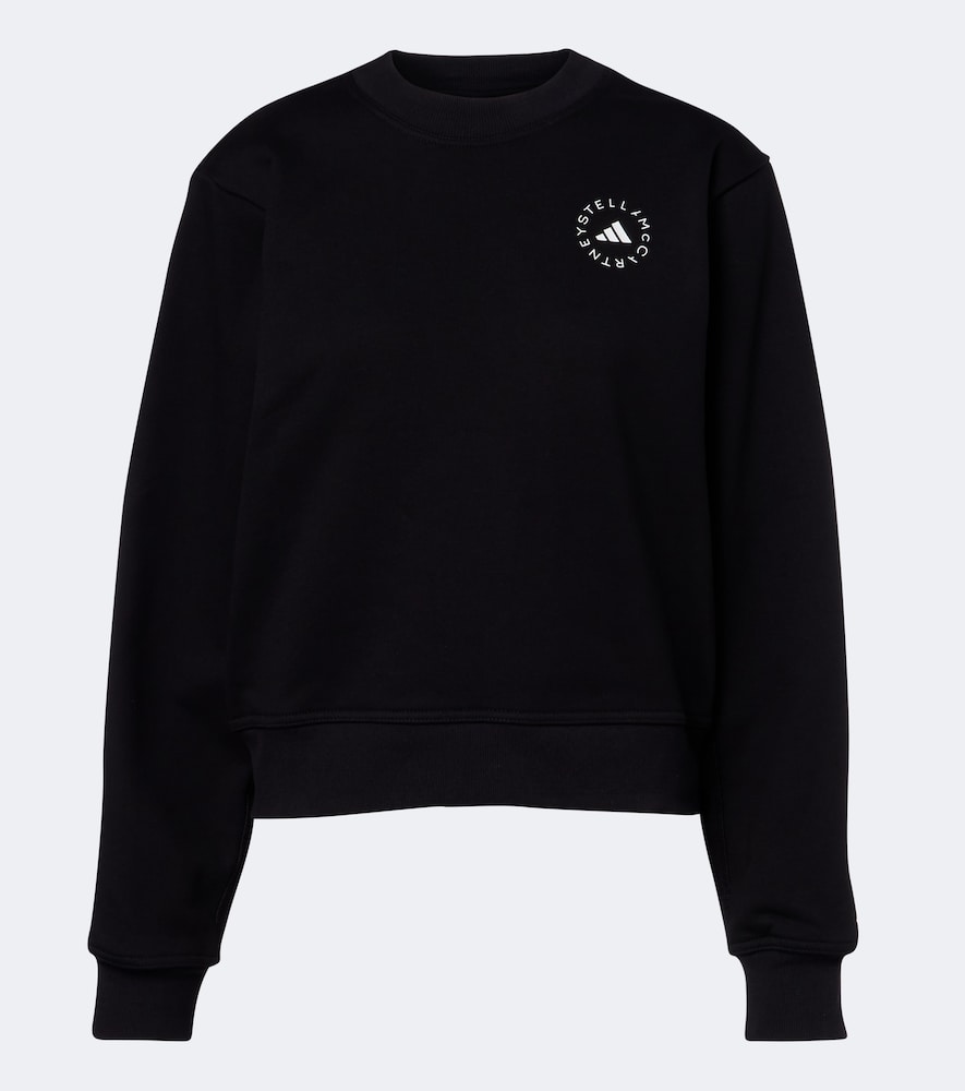 Felpa in jersey di cotone con logo