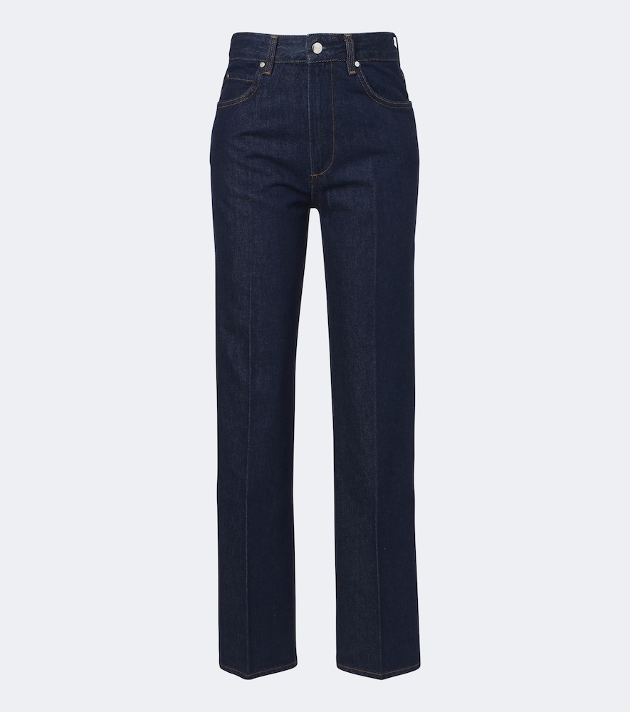 Agolde Morgan Straight Jeans In Blue