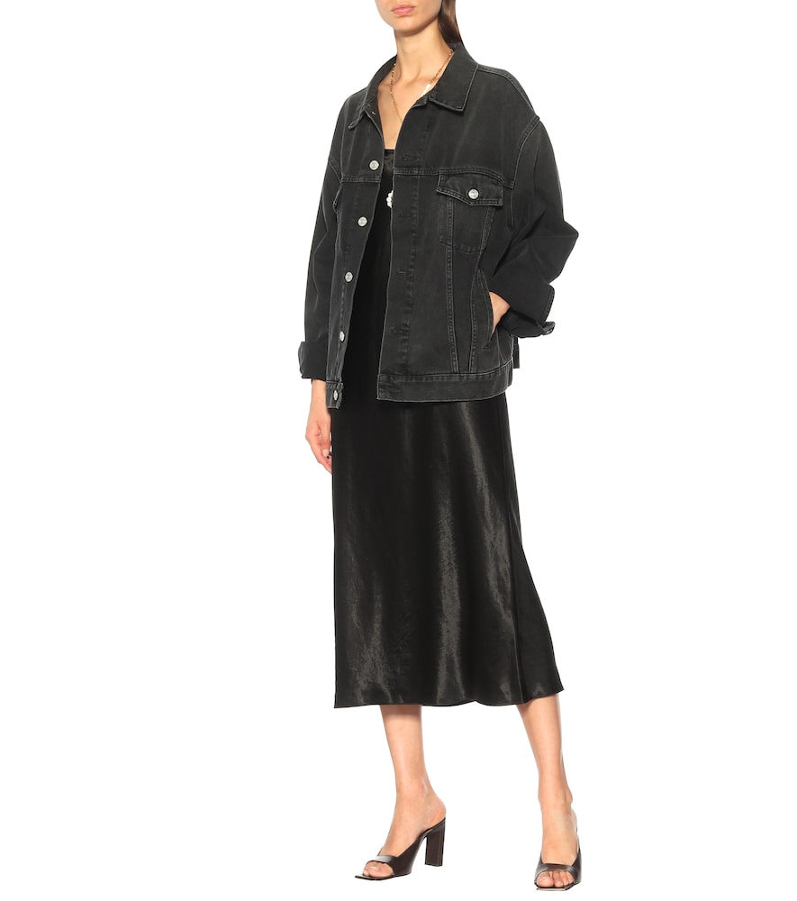  Vince Vince Slipdress Aus Satin 