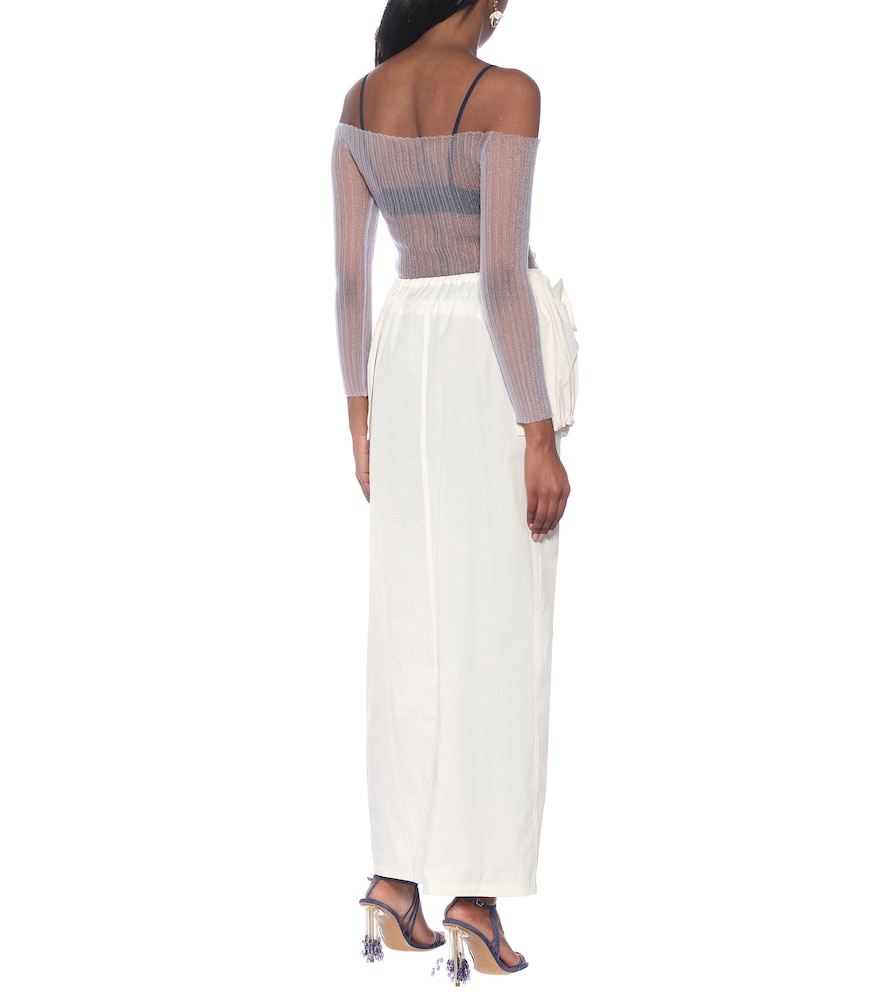  Jacquemus Jacquemus Maxirock La Jupe Cueillette 