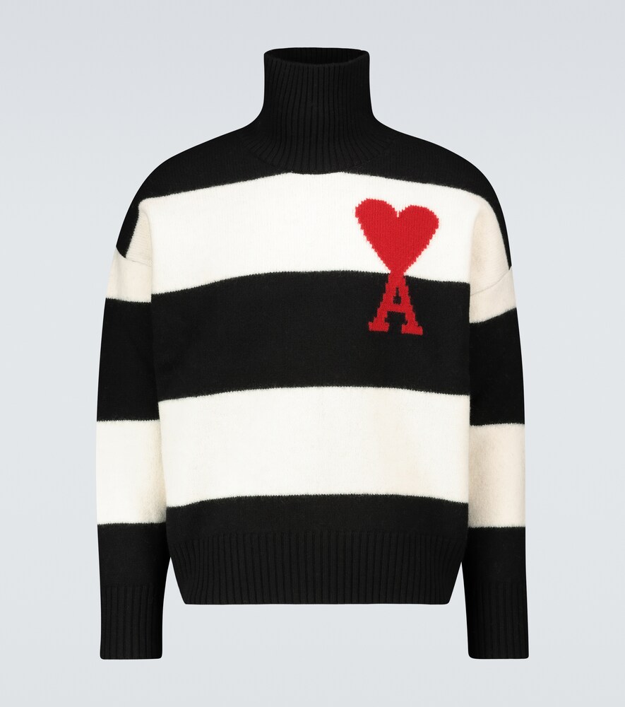 ami striped sweater