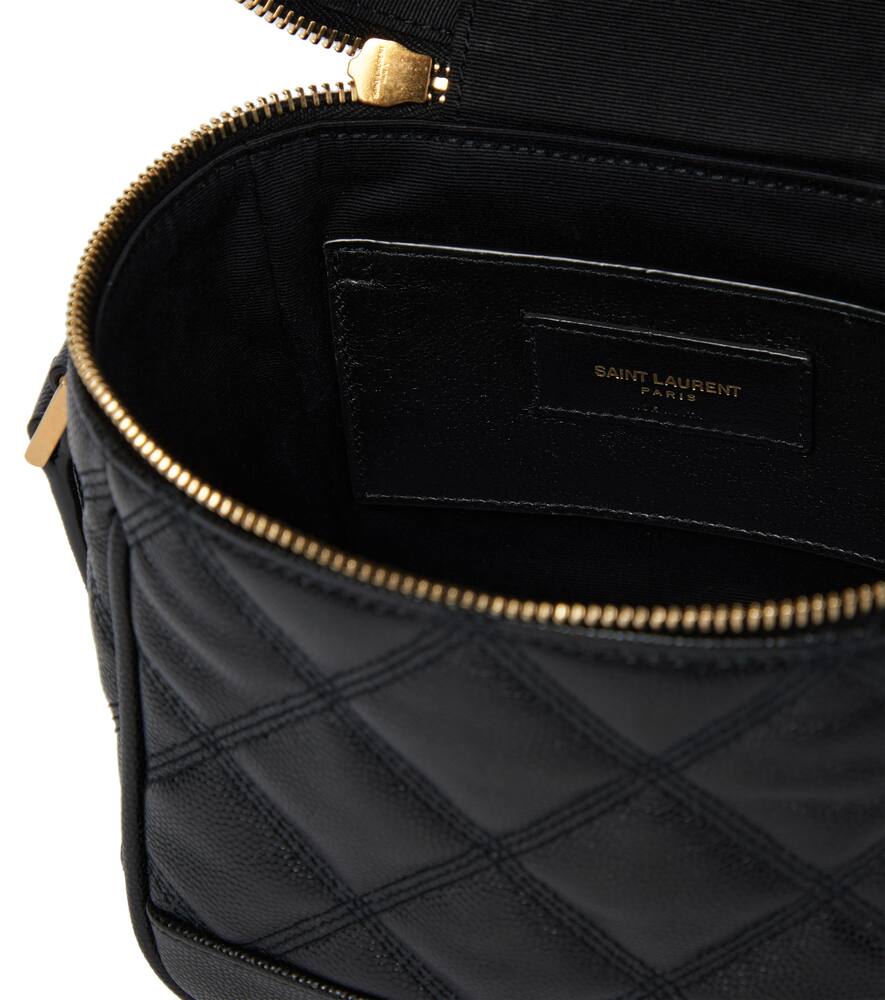 SAINT LAURENT QUILTED LEATHER CROSSBODY BAG,P00533643
