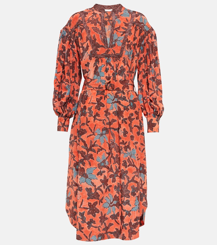 Ulla Johnson Taiana floral printed midi dress