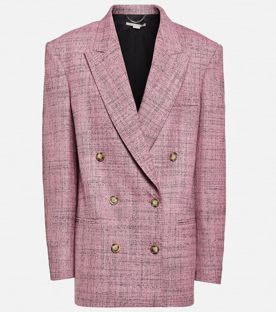 Stella McCartney Double-breasted wool blazer