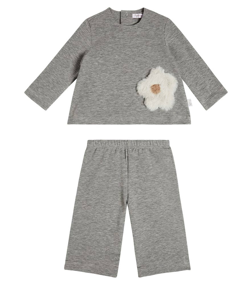 Il Gufo Baby sweatshirt and sweatpants set