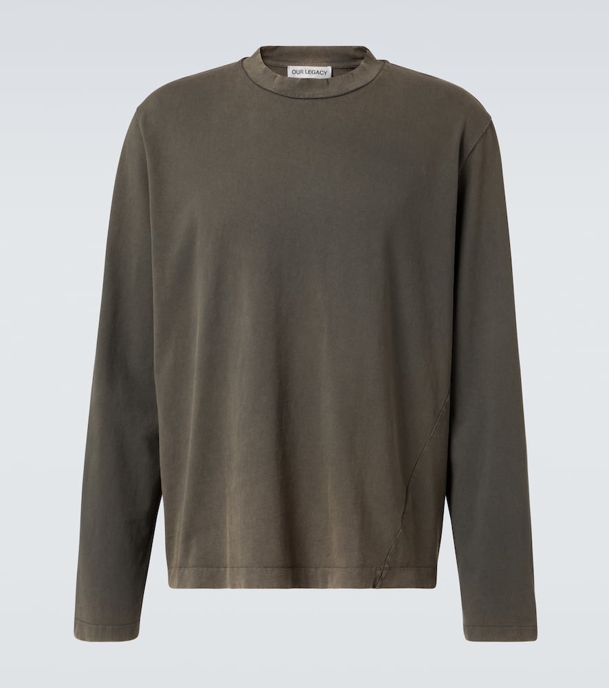 Big Longsleeve cotton jersey T-shirt