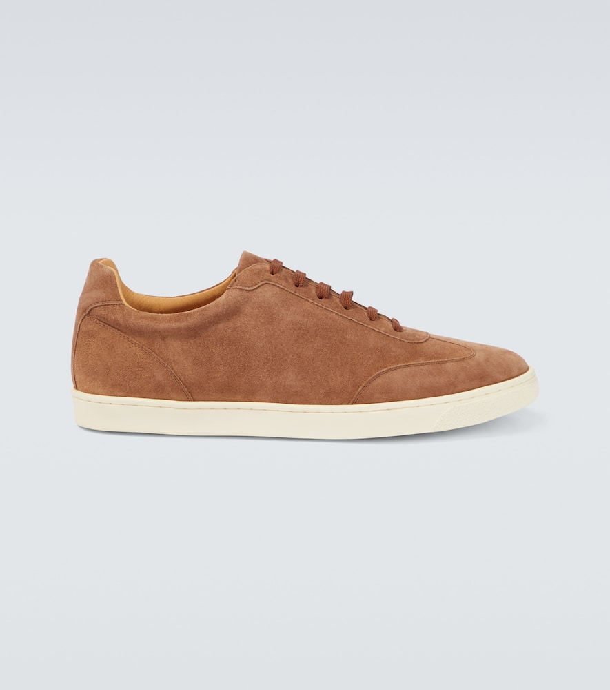 Suede sneakers