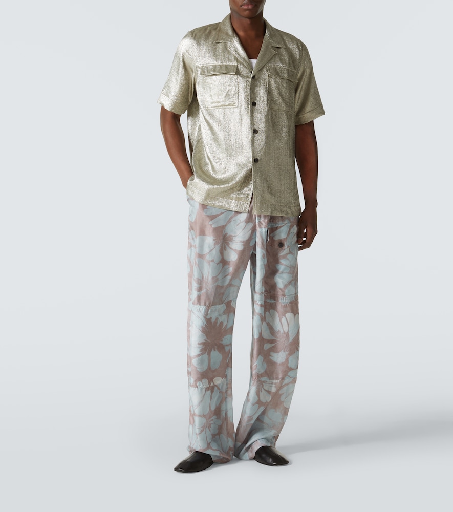  Dries Van Noten Dries Van Noten Pleated Shirt 