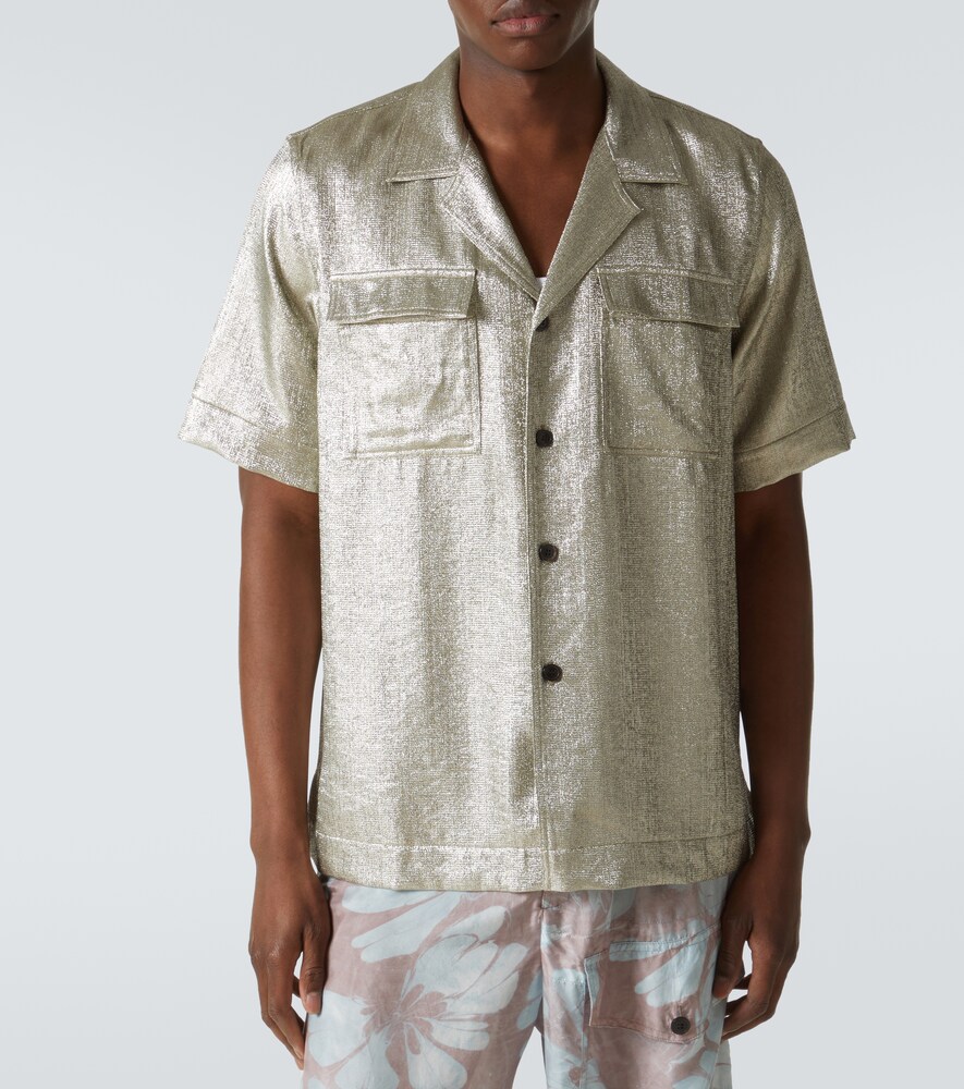  Dries Van Noten Dries Van Noten Pleated Shirt 