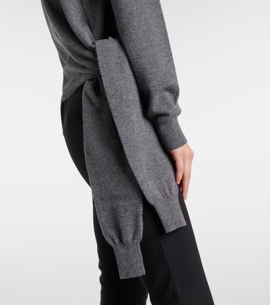 Rohe Wool And Cashmere-blend Turtleneck Sweater In Grey