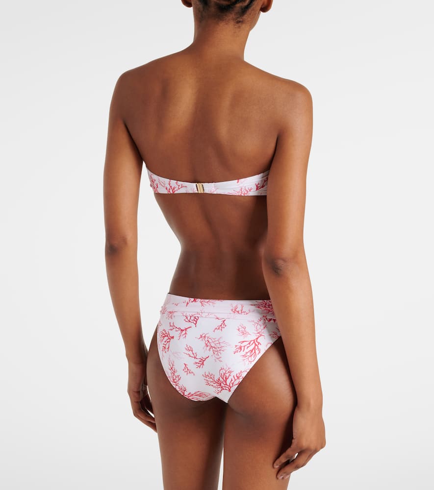 Melissa Odabash Positano Bandeau Bikini Top In White