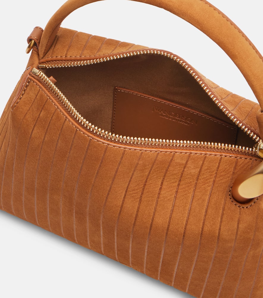 Jw Anderson The Jwa Small Corner Crossbody Bag In Brown