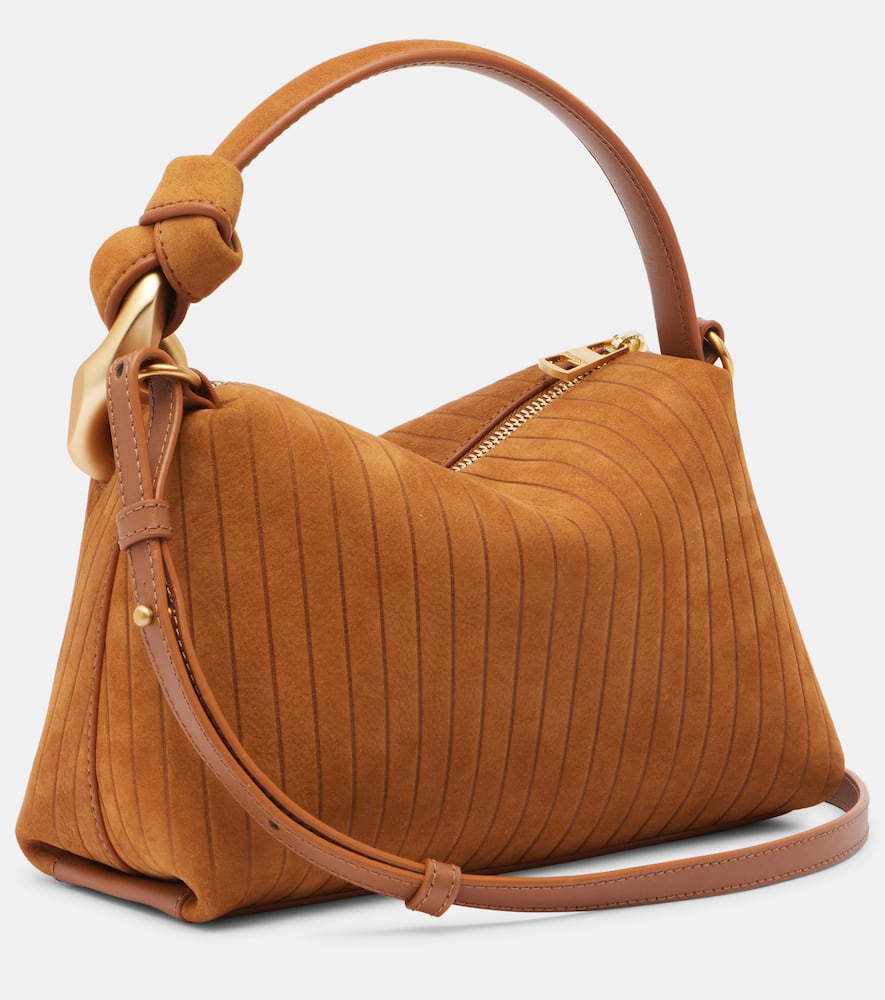Jw Anderson The Jwa Small Corner Crossbody Bag In Brown