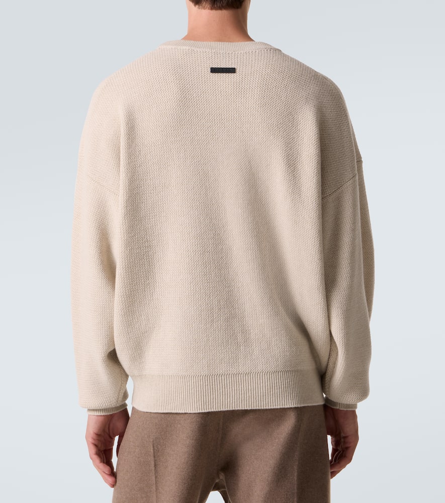 Fear Of God Virgin Wool Sweater In Pink