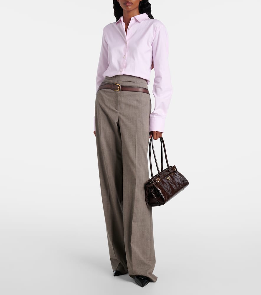 Prada Bonnie Medium Leather Shoulder Bag