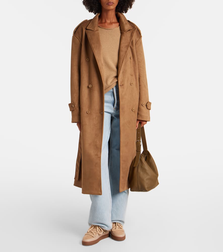 Inuikii Classic Shearling-trimmed Suede Snow Boots In Neutral