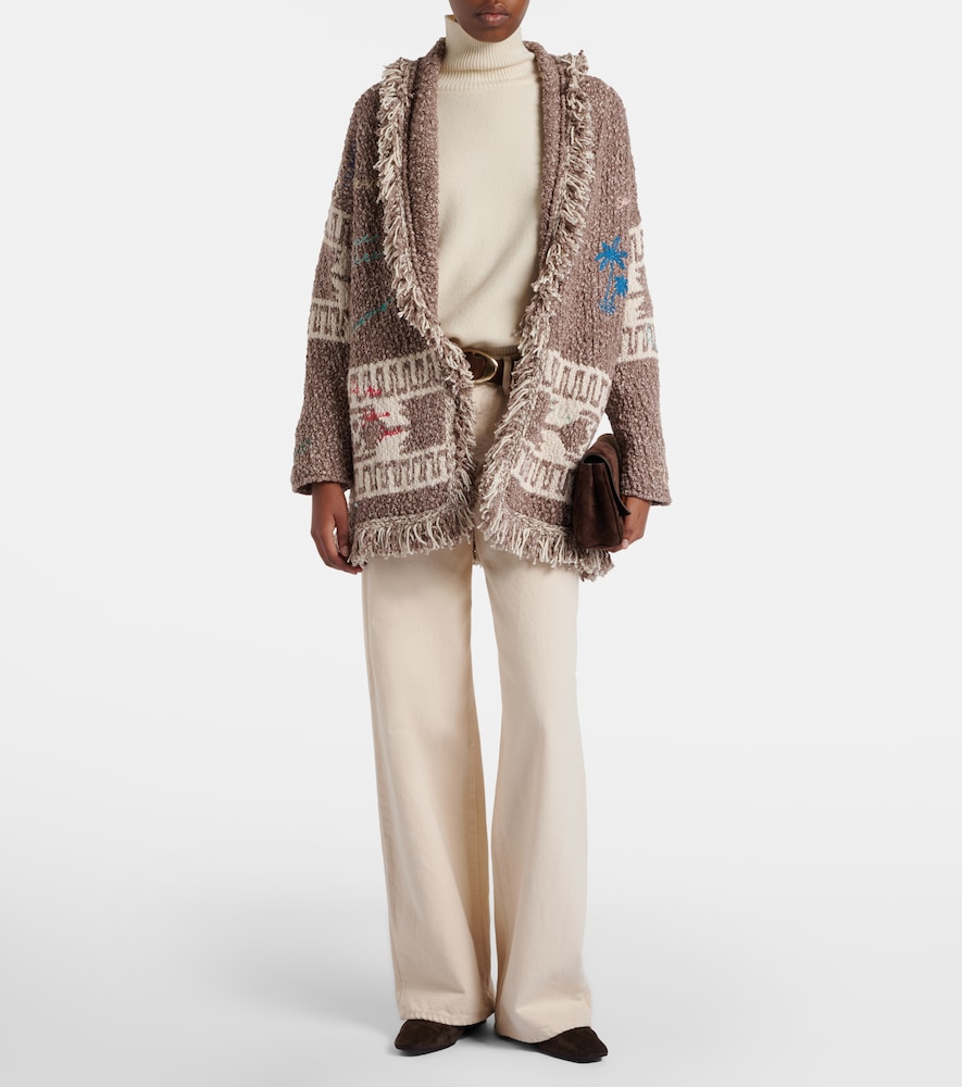  Alanui Alanui Cardigan Written By The Ocean Aus Baumwolle 