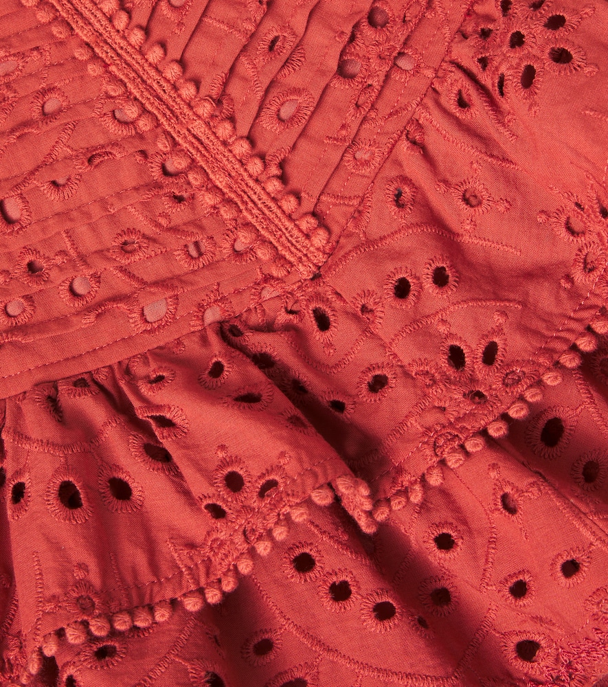  Poupette St Barth Kids Poupette St Barth Kids Skort Alizee Aus Baumwolle 