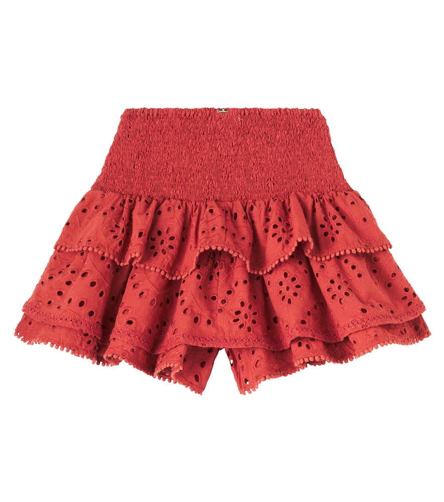  Poupette St Barth Kids Poupette St Barth Kids Skort Alizee Aus Baumwolle 
