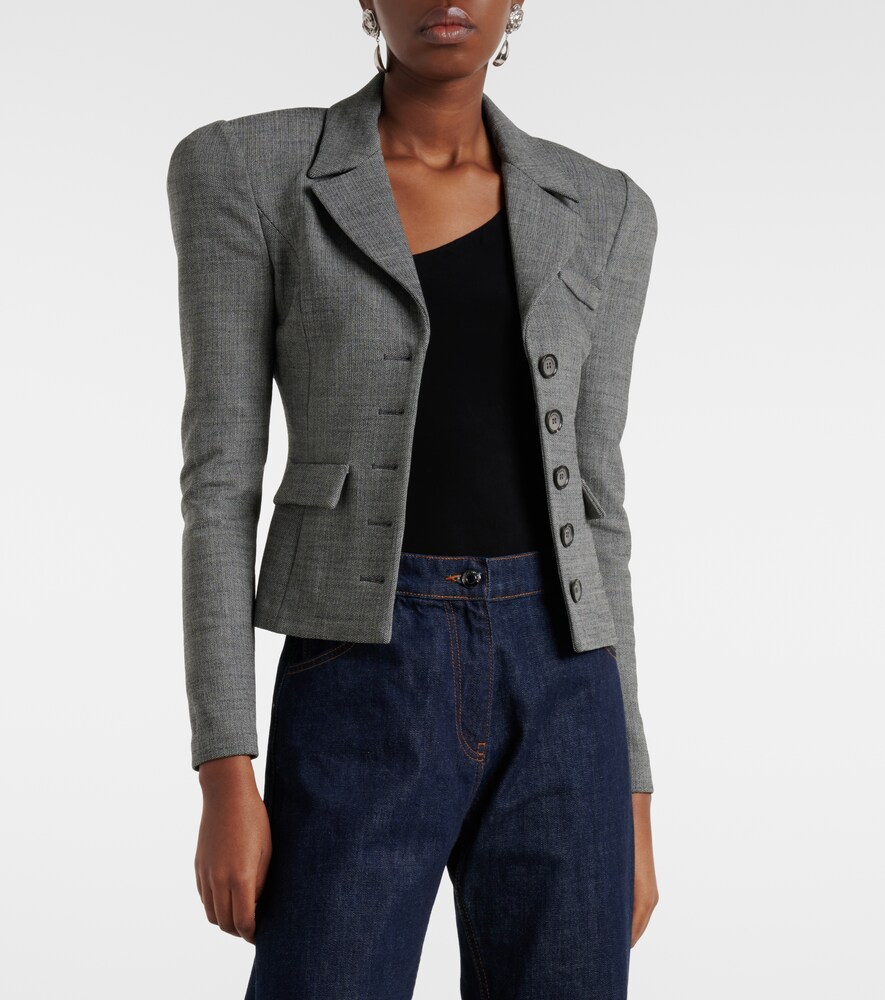  Magda Butrym Magda Butrym Blazer Aus Einem Wollgemisch 